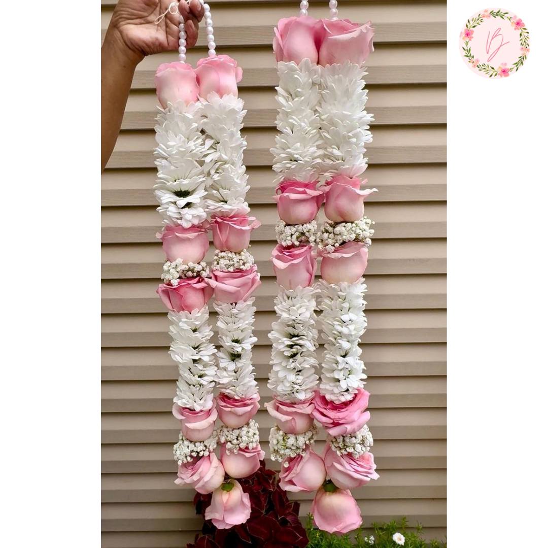 Rose Cloud Elegance Varmala