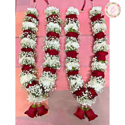 Crimson Aura Wedding Varmala