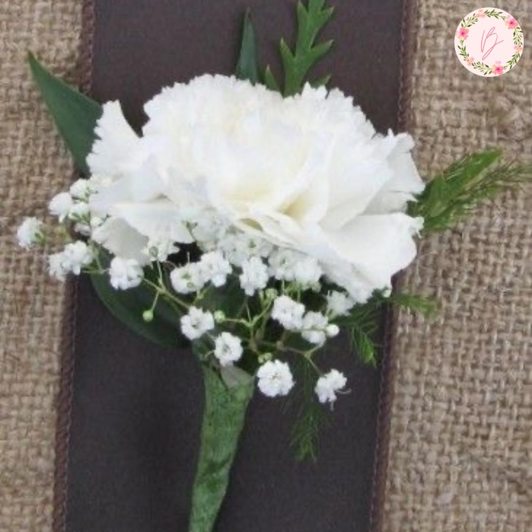 Fresh Carnation Boutonnière