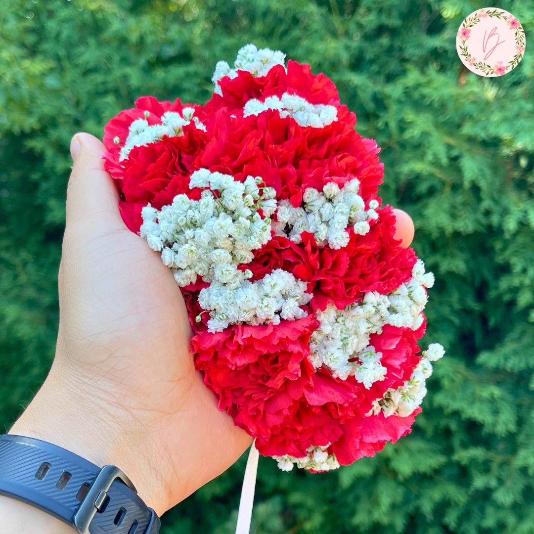 Velvet Red Gajra