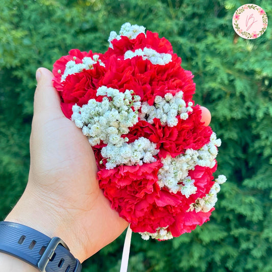 Velvet Red Gajra